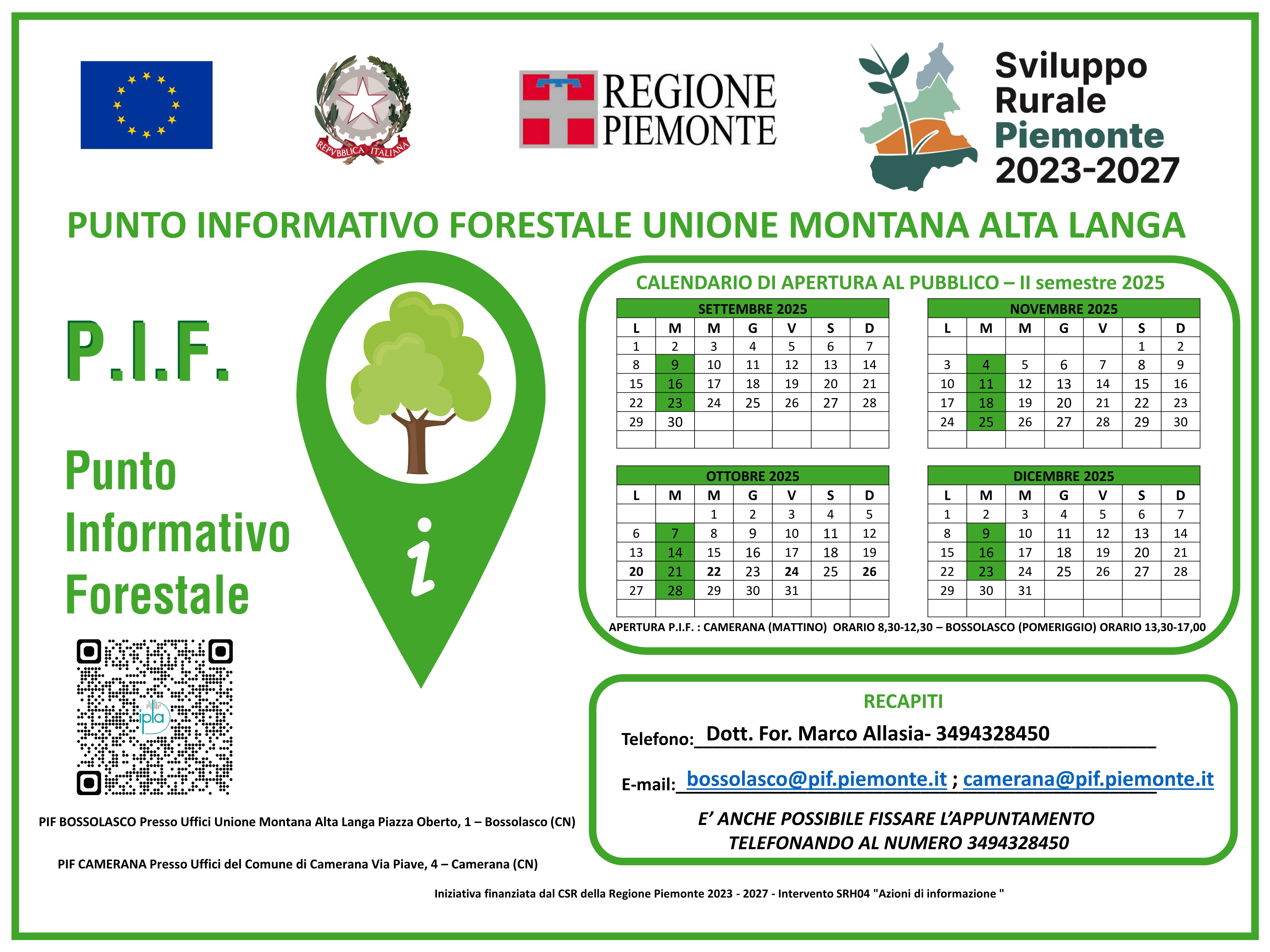 Punto Informativo Forestale